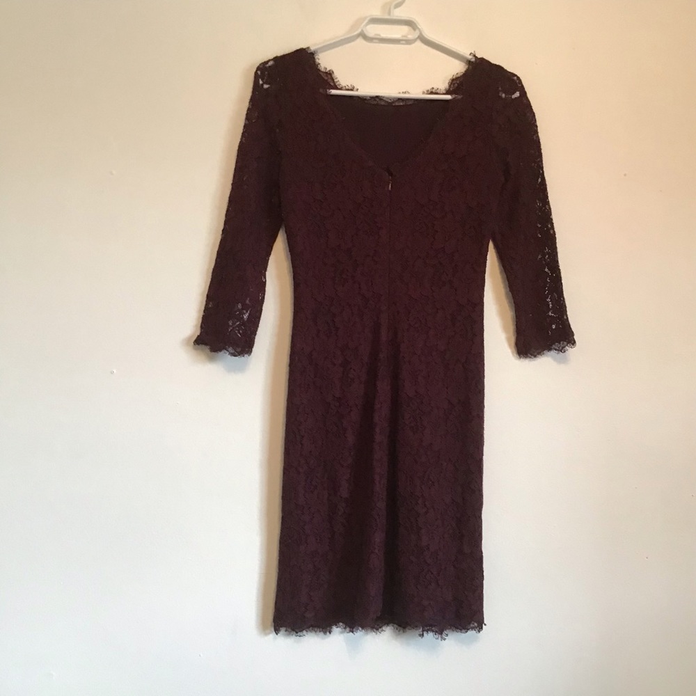 Aritzia t. Babaton Plum Rafael Long Sleeve Dress Size 2 - Picture 3 of 10